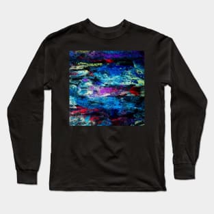 An abstract painting with digital symbiosis Long Sleeve T-Shirt